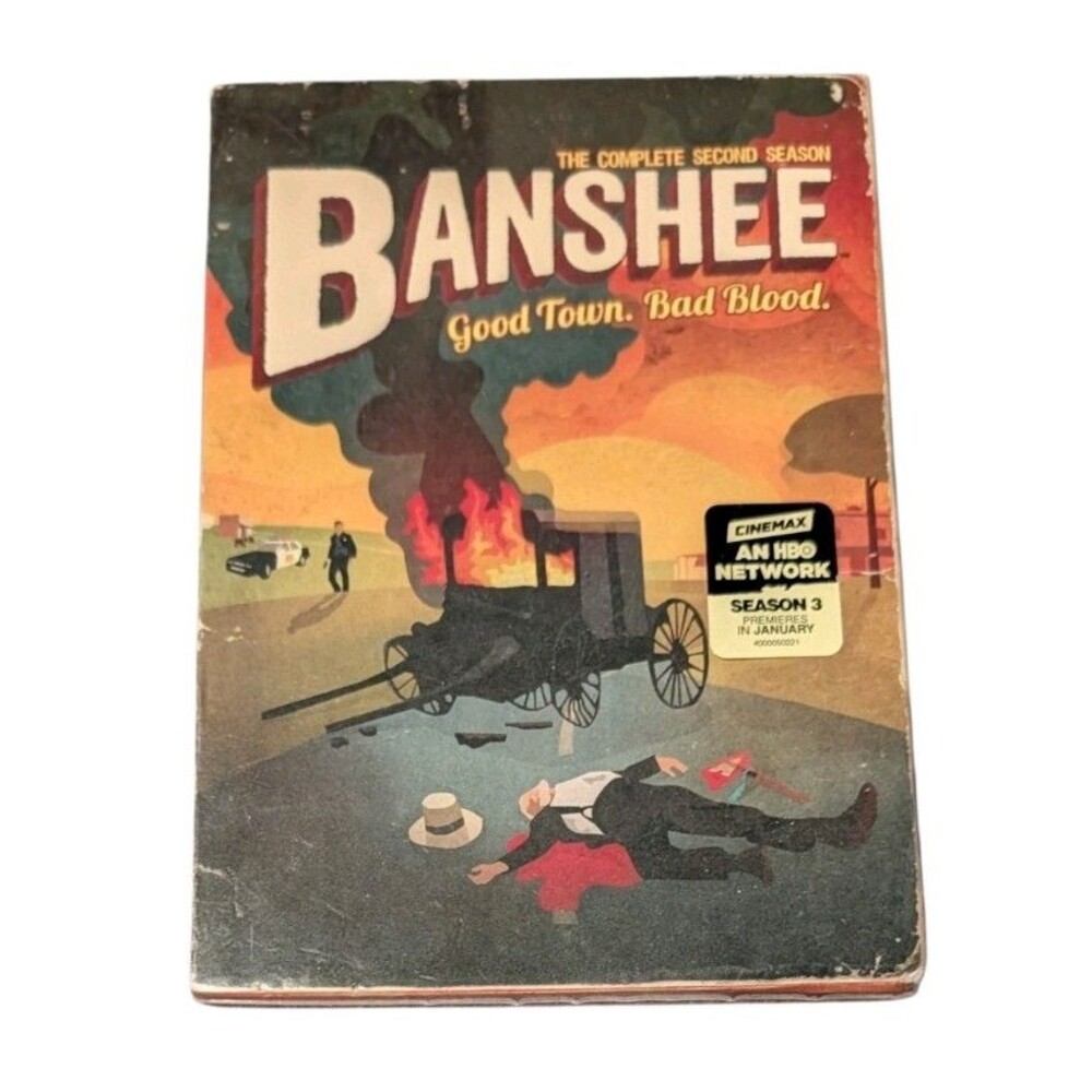 Banshee: The Complete Second Season (DVD, 2014, 4-Disc Set) sealed